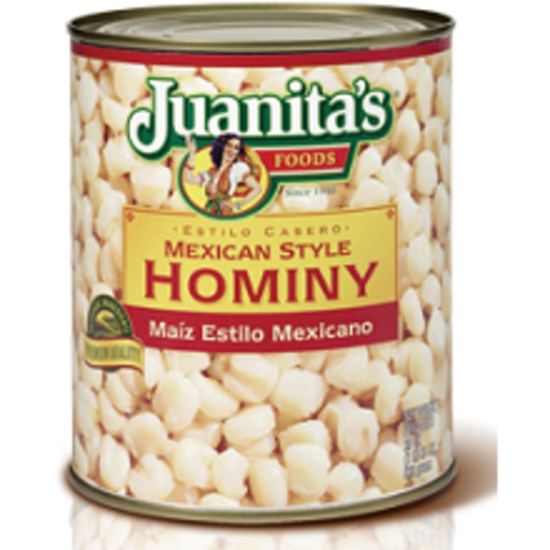 Juanitas Mexican Style Hominy 709gm (25oz)