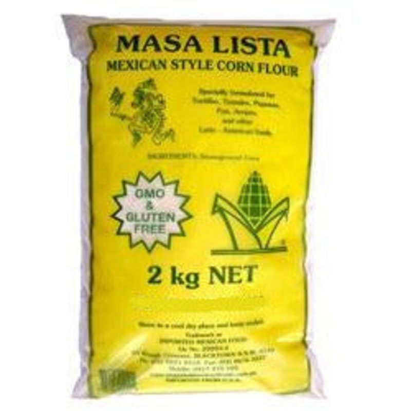 Masa Lista Corn Flour White 2kg plastic pack