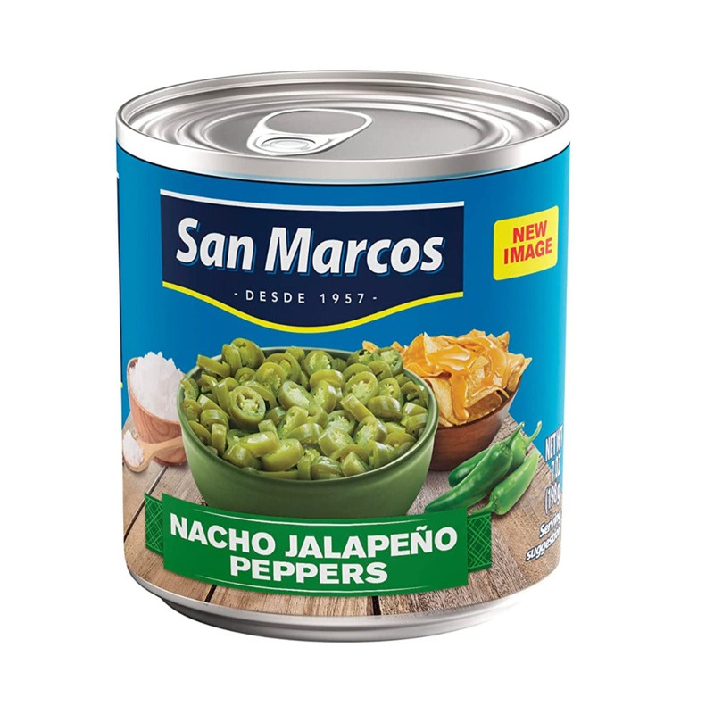 San Marcos Jalapeno nacho sliced 198gm can
