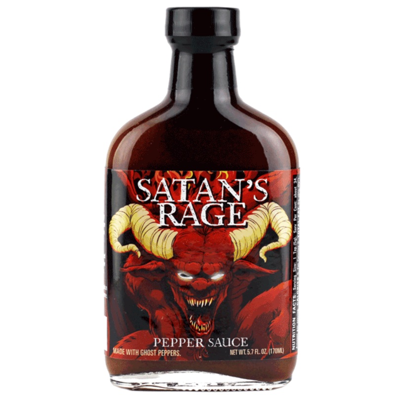 Satans Rage Hot Sauce 170ml
