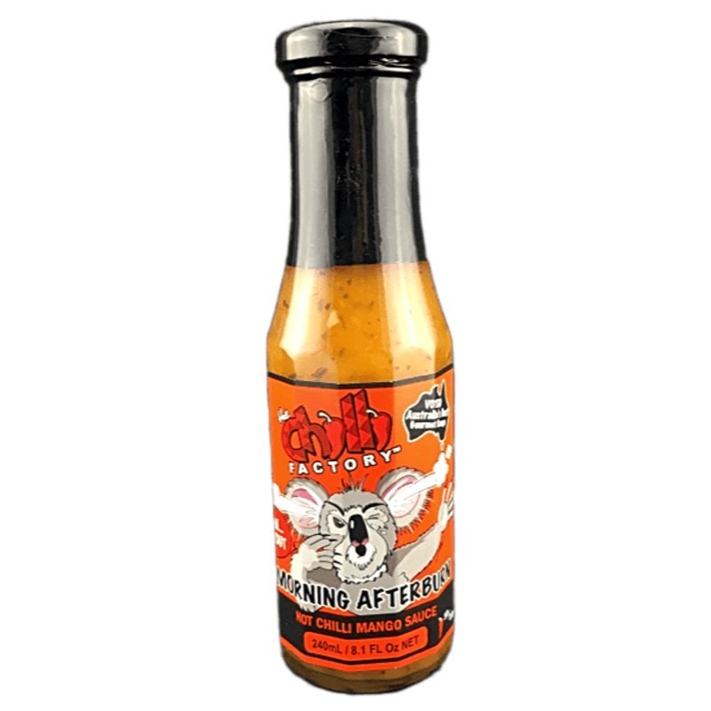 Chilli Factory Morning Afterburn Hot Chilli Mango Sauce 240ml