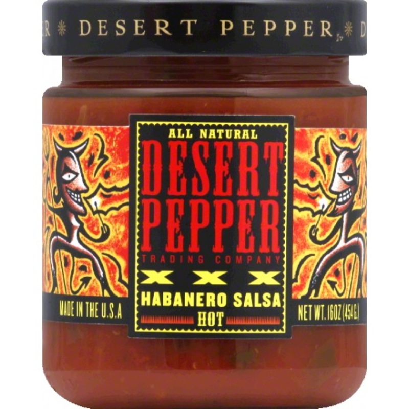 Desert Pepper XXX Habanero Salsa 454gm