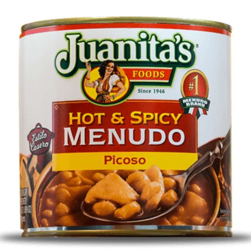 Juanitas Hot n Spicy Menudo Picoso 709gm (25oz)