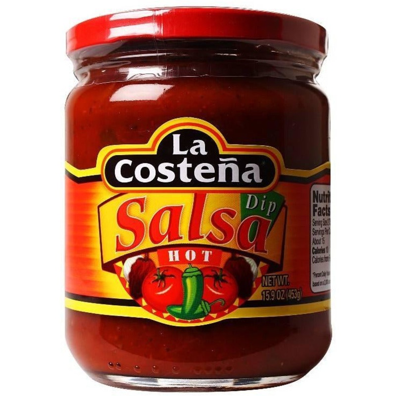 La Costena Salsa Dip HOT 453gm