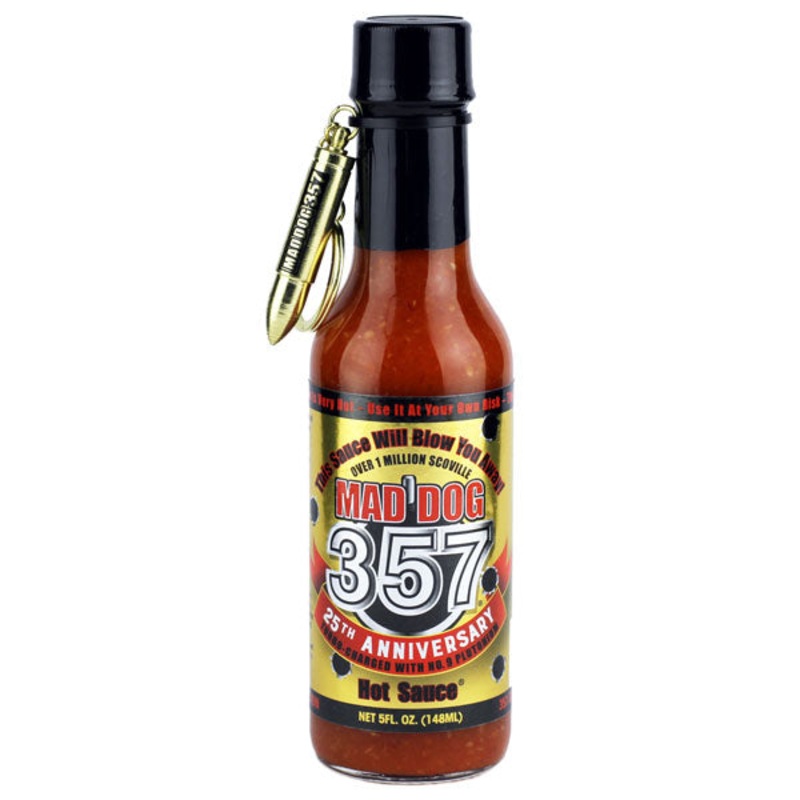 Mad Dog 357 Hot Sauce GOLD Edition w/ Bullet 148ml (5oz)