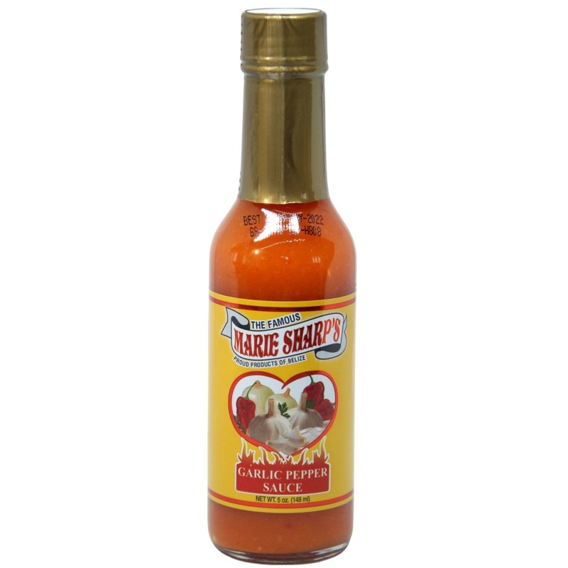 Marie Sharps Garlic Habanero Pepper Sauce 148ml (5oz)