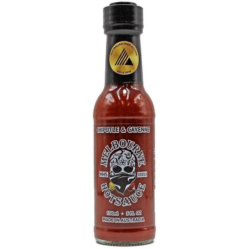 Melbourne Hot Sauce Chipotle and Cayenne 150ml