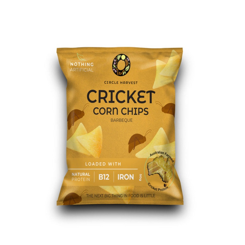 Cricket Corn Chips - BBQ 50gm