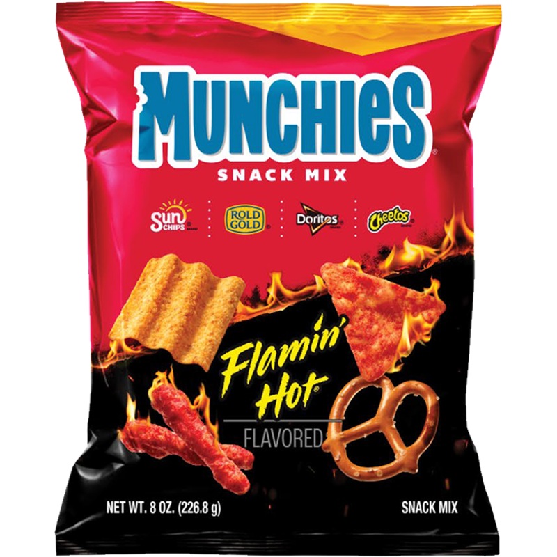 Frito Lay Munchies Flamin Hot Snack Mix 262g (8oz)