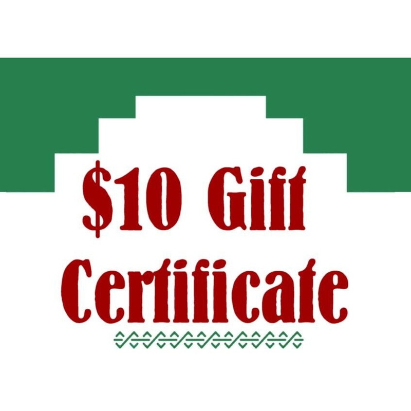Gift Certificate - $10