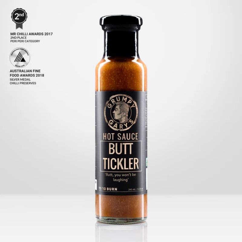 Grumpy Gary Butt Tickler Hot Sauce 245ml