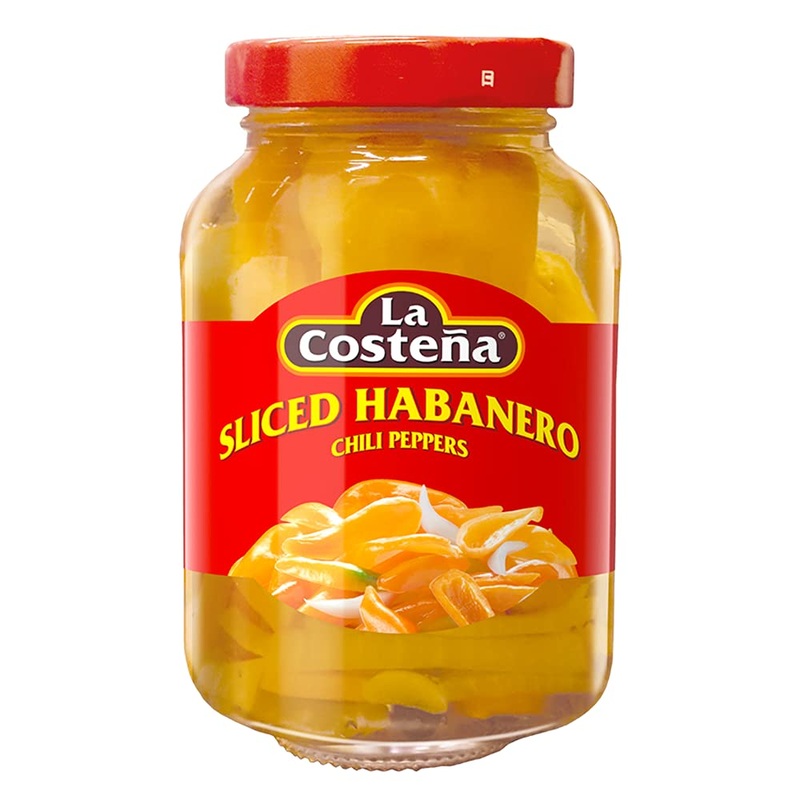 La Costena Sliced Habanero Peppers 210gm