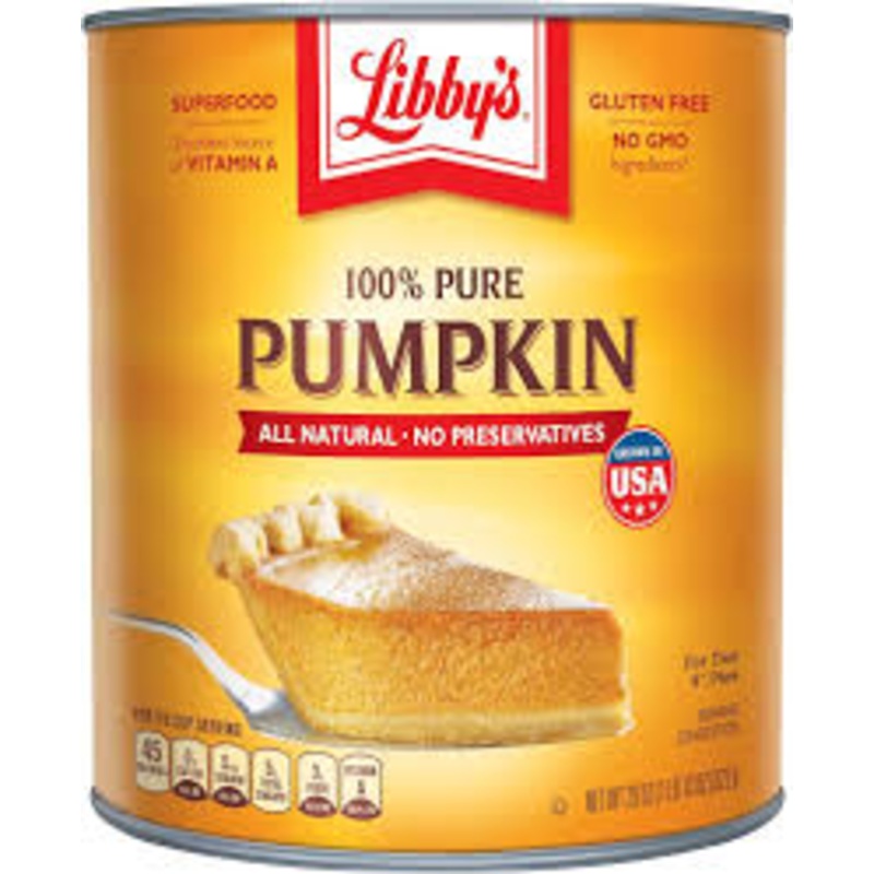 Libbys Pure Canned Pumpkin 822gm (29oz)