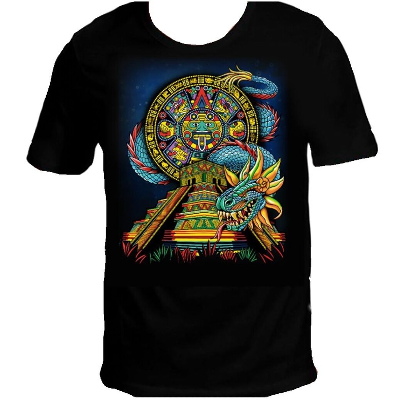 Mexican Aztec God Quetzalcoatl_T-shirt