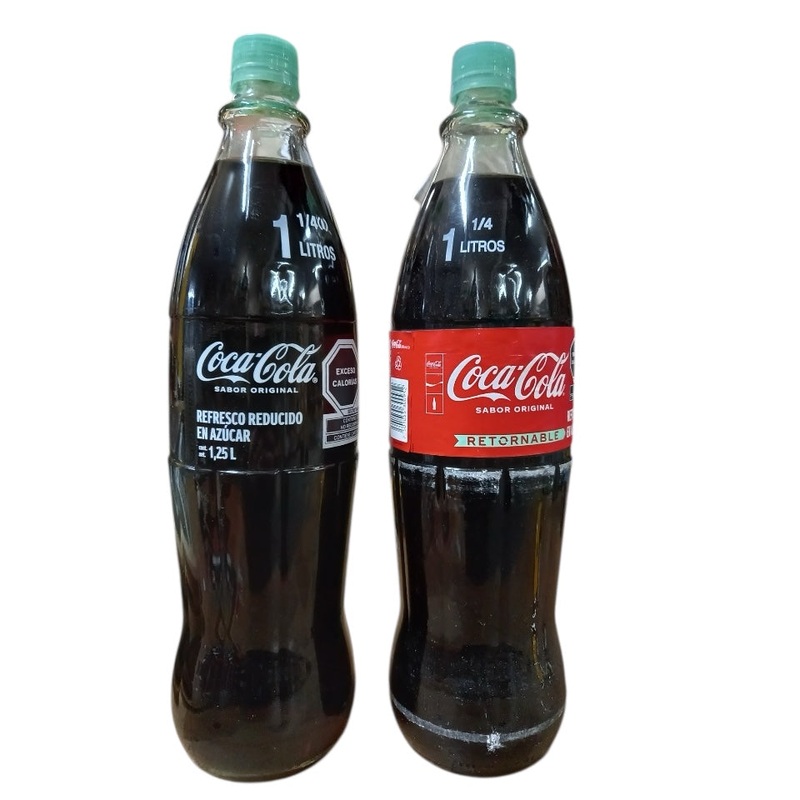 Mexican Coke - big 1.25 litre Glass Bottle