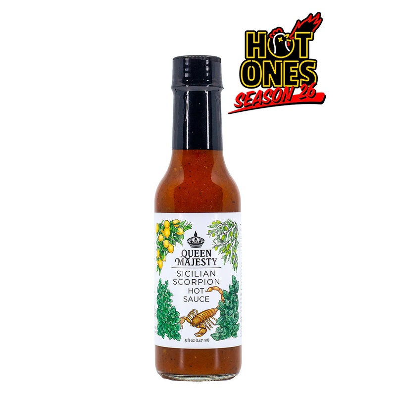 Queen Majesty Sicilian Scorpion Hot Sauce 148ml (5oz)