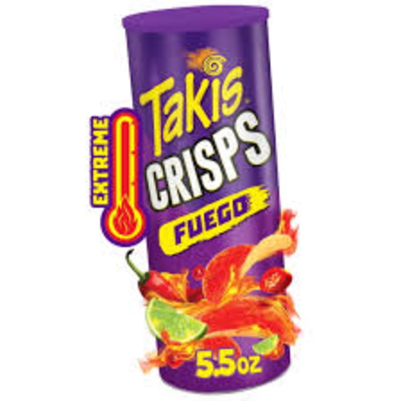 Takis Fuego flavoured Potato Crisps Canister 155gm