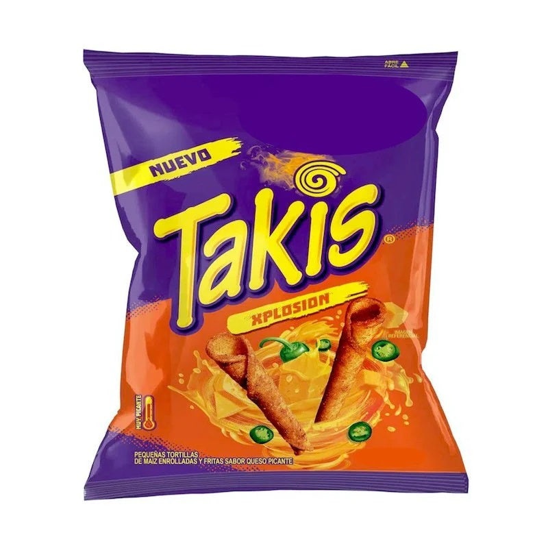 Takis Nacho Xplosion Tortilla Chips 90gm