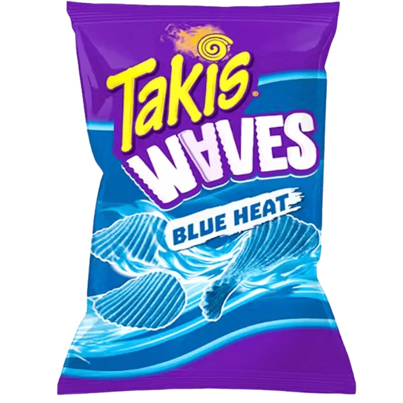 Takis Waves Blue Heat Potato Chips 71gm