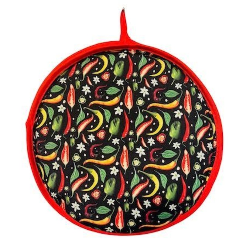 Tortilla Warmer - Chili Pepper Floral