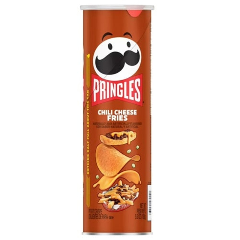US Pringles Chili Cheese Fries flavoured Potato Chips 158gm