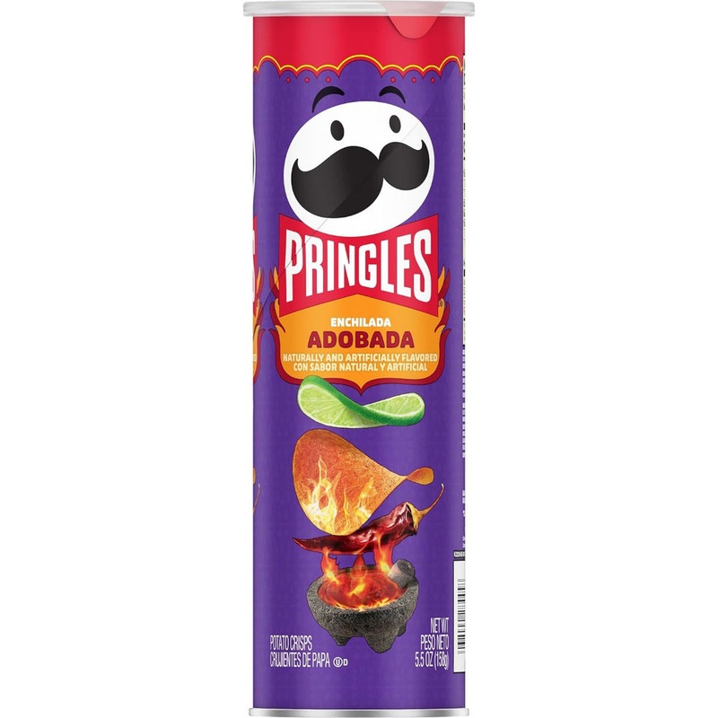 US Pringles Enchilada Adobada flavoured Potato Chips 158gm