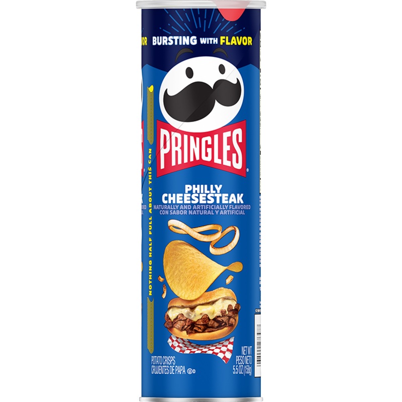 US Pringles Philly CheeseSteak flavour 158gm