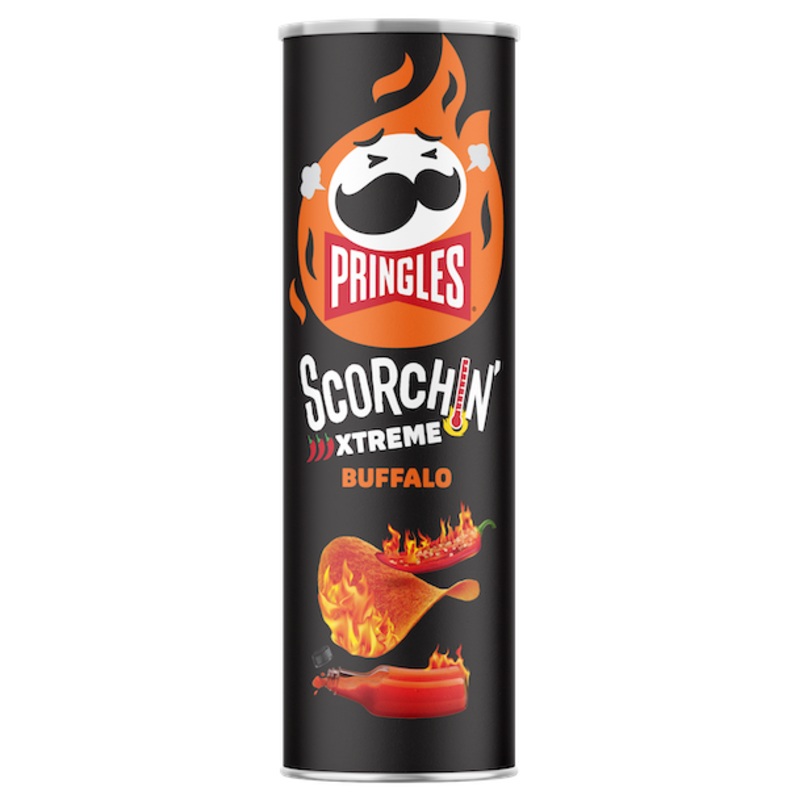 US Pringles Scorchin Xtreme Buffalo Potato Chips 158g