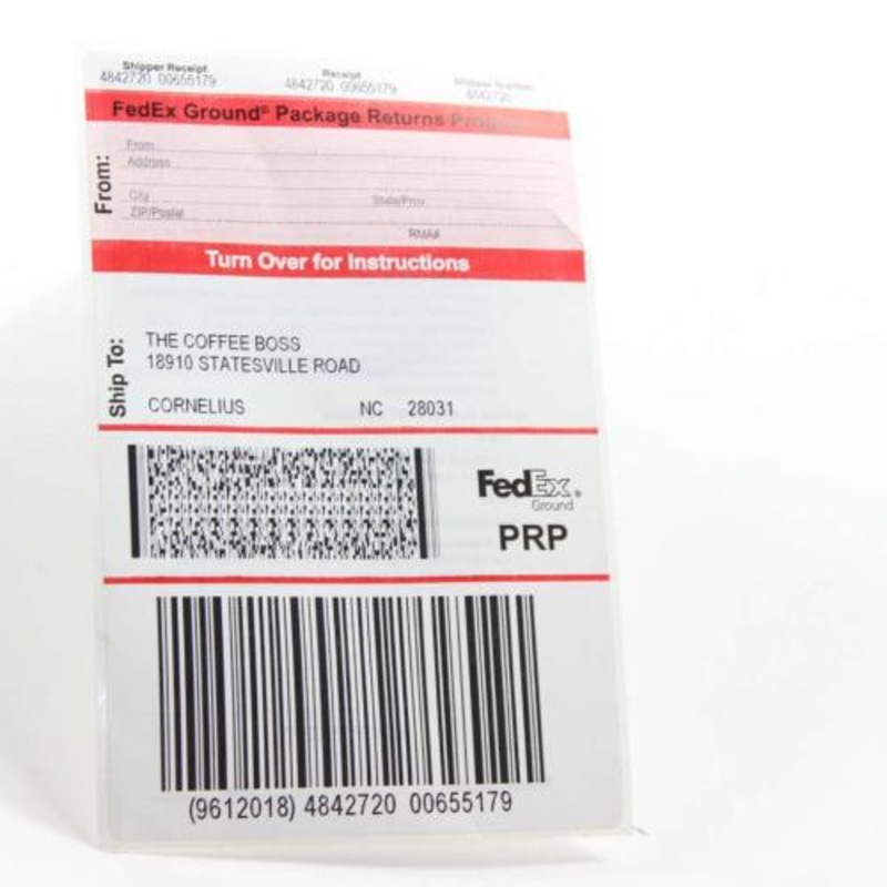 Delonghi Return Service Label Client To - Prp-Cornelius