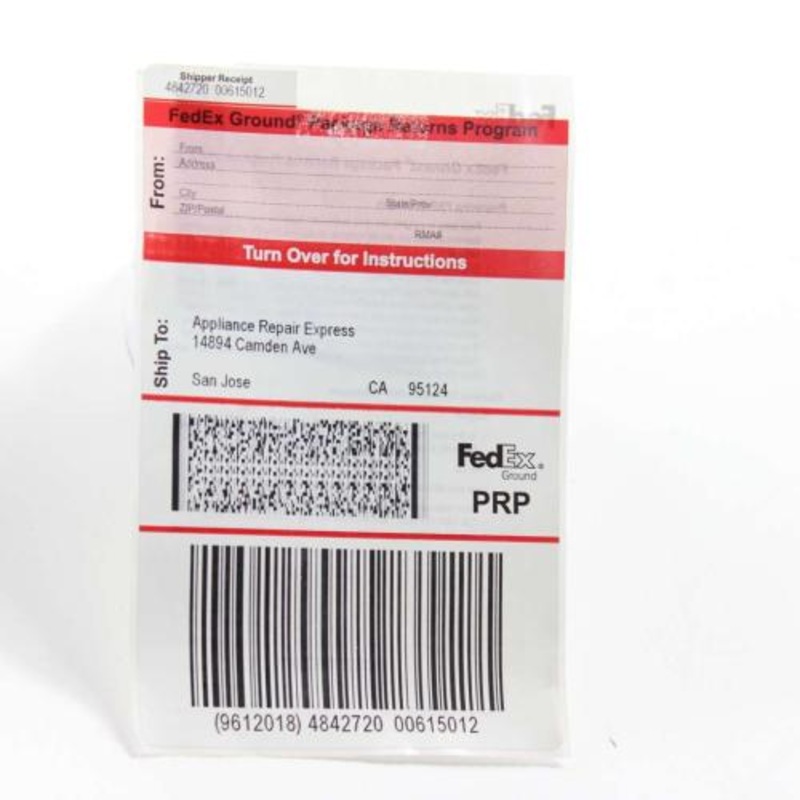 Delonghi Return Service Label Client To - Prp-Sanjose