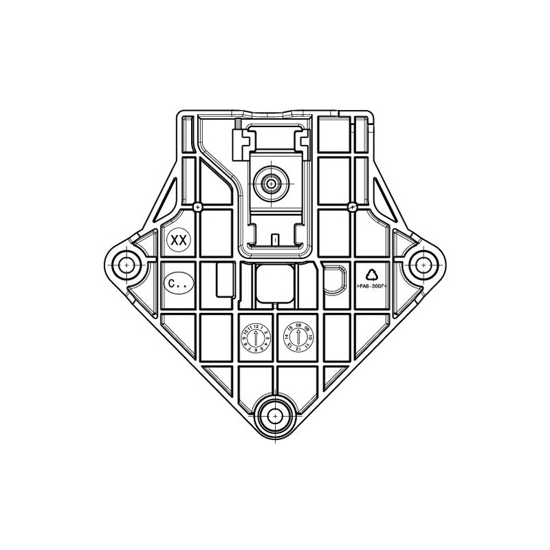 Delonghi Fully Automatic Espresso Machine Duct Support - 5313225641