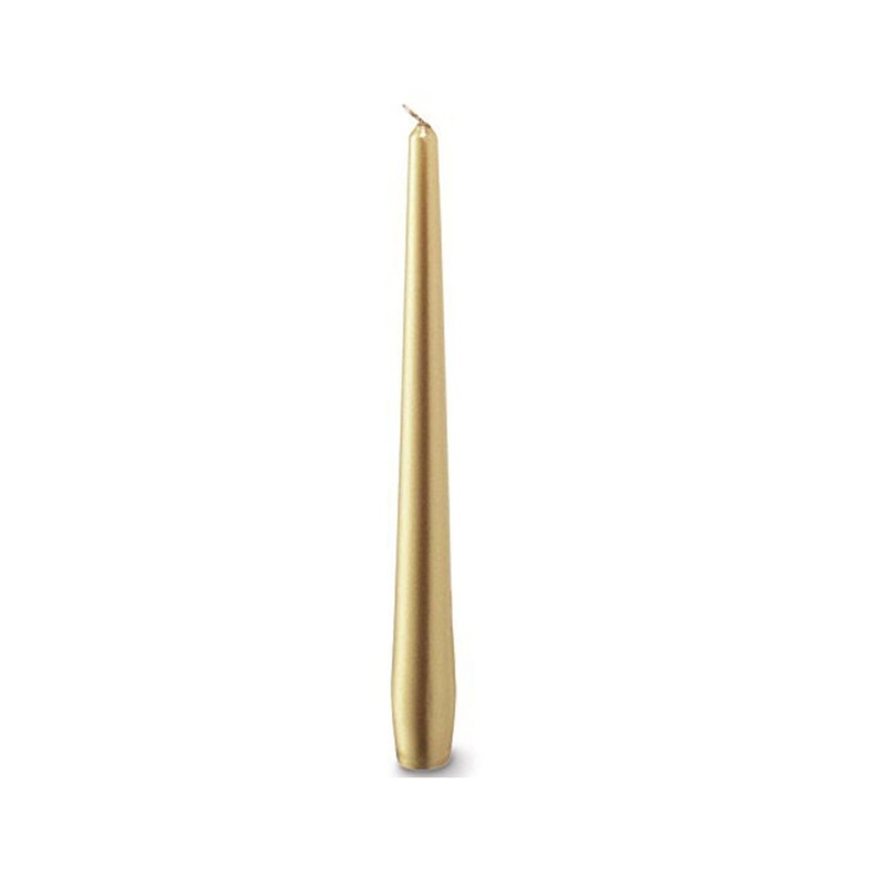 Bolsius Gold Taper Candle 24.5cm