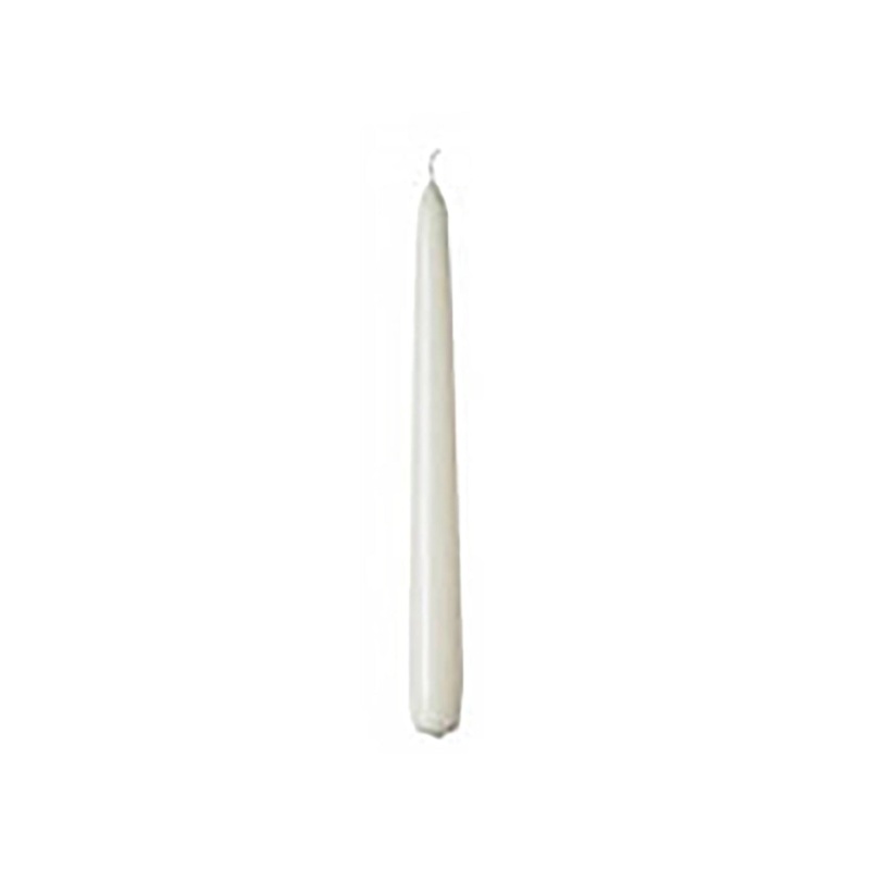 Bolsius Tapered Candle Cello White 24.5cm