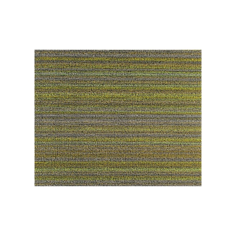 Chilewich Doormat Skinny Stripe Citron 46x71