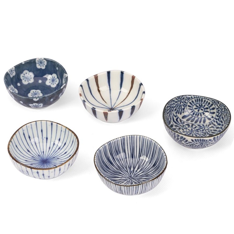 Concept Japan Aizome Goyou 5 Piece Dish Set