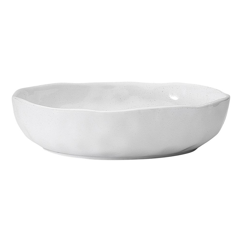 Ecology Speckle Dinner Bowl Milk 22cm
