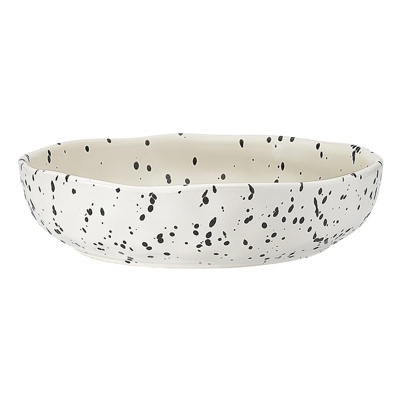 Ecology Speckle Dinner Bowl Polka 22cm