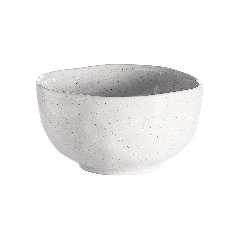 Ecology Speckle Noodle Bowl Milk 14cm
