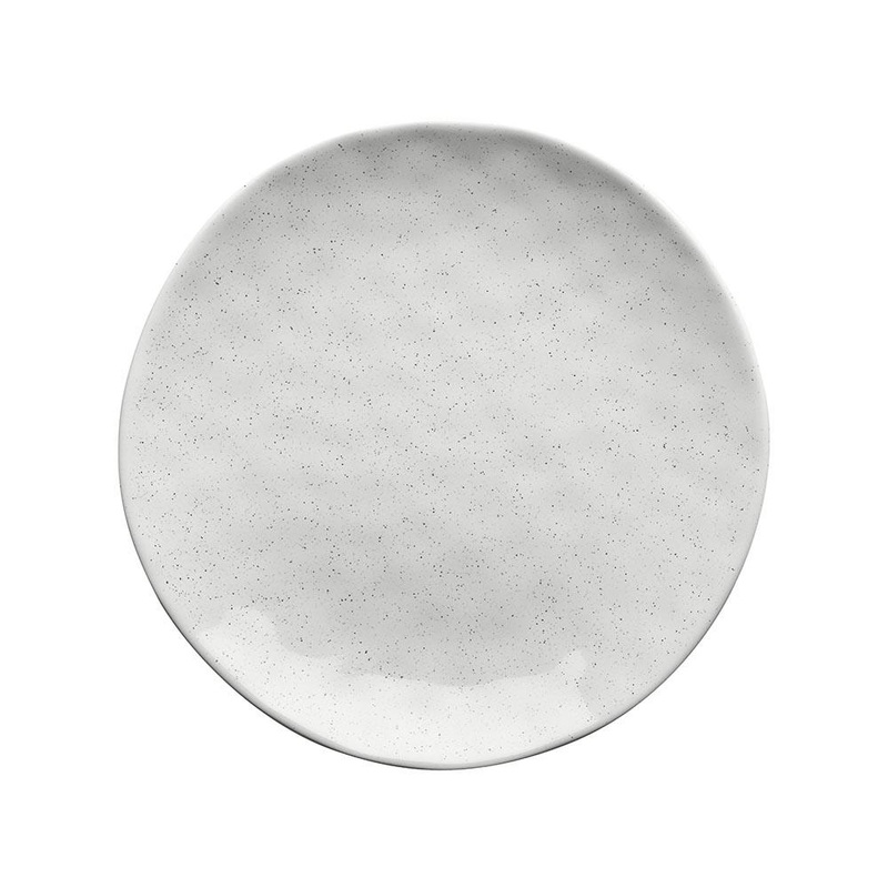 Ecology Speckle Side Plate Milk 20cm