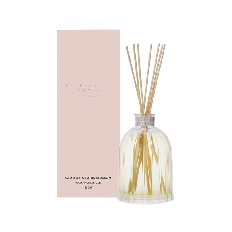 Peppermint Grove Australia Camellia & Lotus Blossom Diffuser 350ml