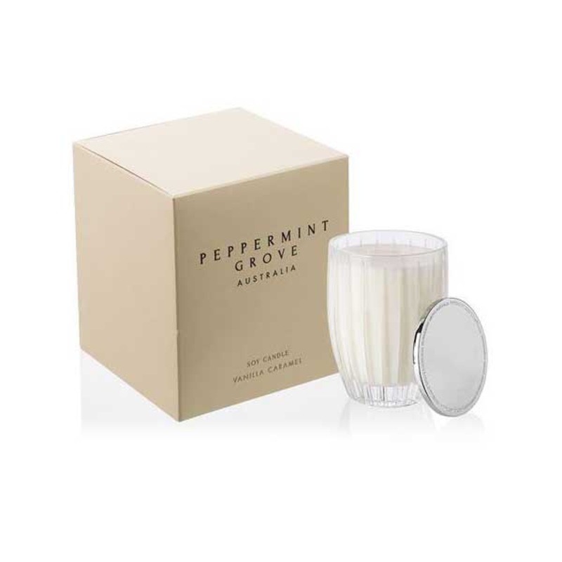 Peppermint Grove Australia Vanilla Caramel Candle 370g