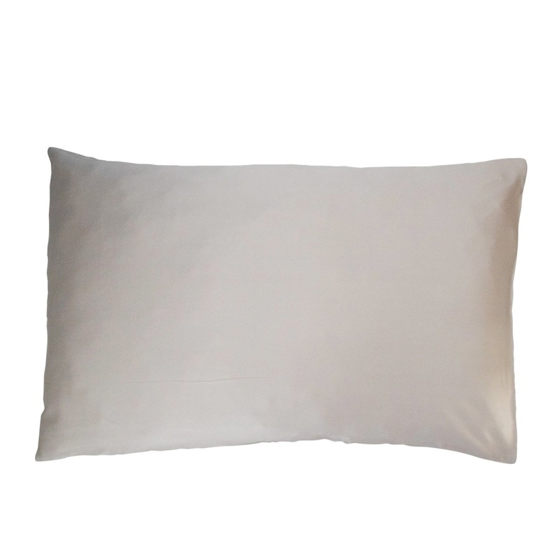 Silk Magnolia Silk Pillowcase Pearl Grey