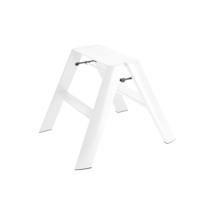 Lucano 2 Step Ladder White