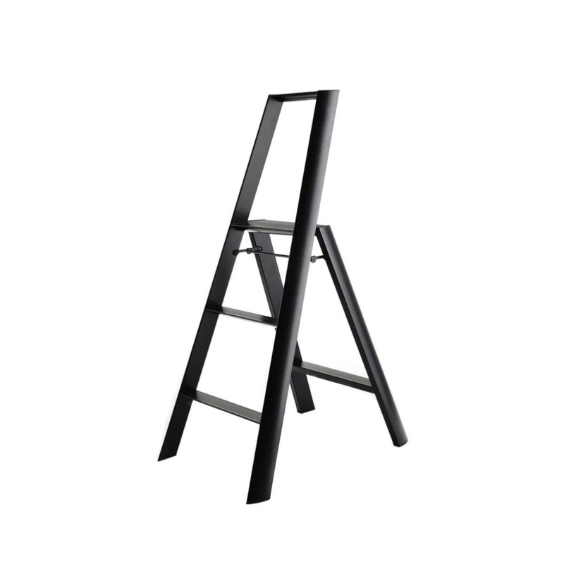 Lucano 3 Step Ladder Black