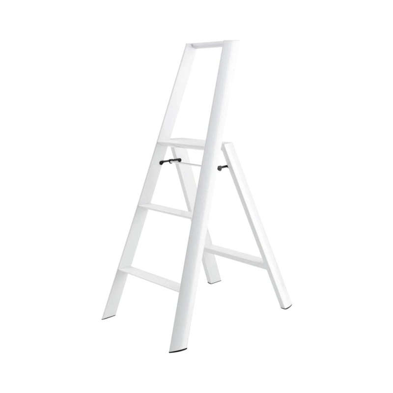 Lucano 3 Step Ladder White