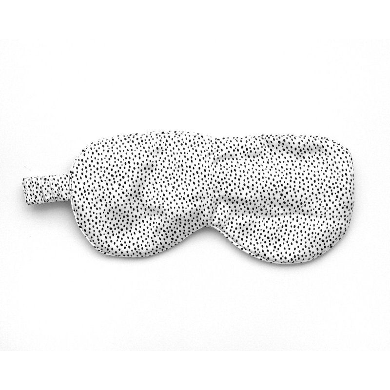 Silk Magnolia Silk Eye Mask Spotty Dots