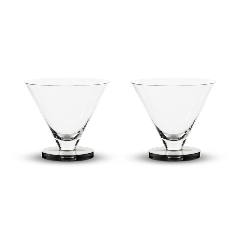 Tom Dixon Puck Cocktail Glasses 260ml (Set of 2)