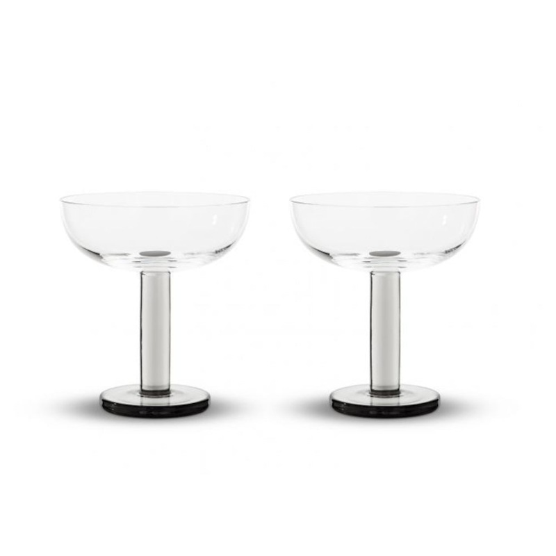 Tom Dixon Puck Coupe Glass 175ml (Set of 2)