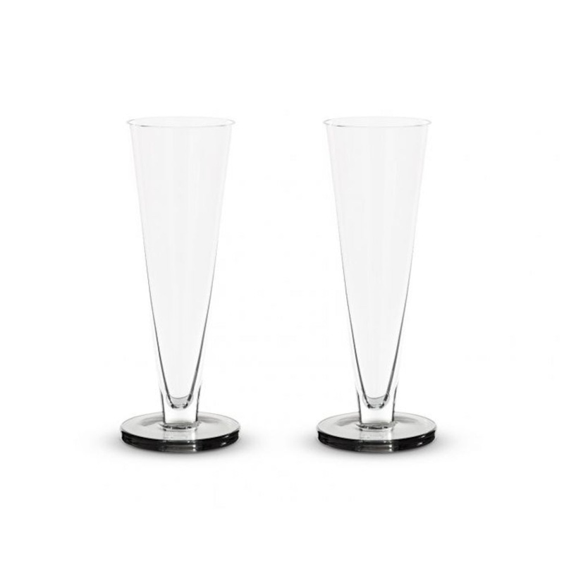 Tom Dixon Puck Flute Glass 125ml (Set of 2)