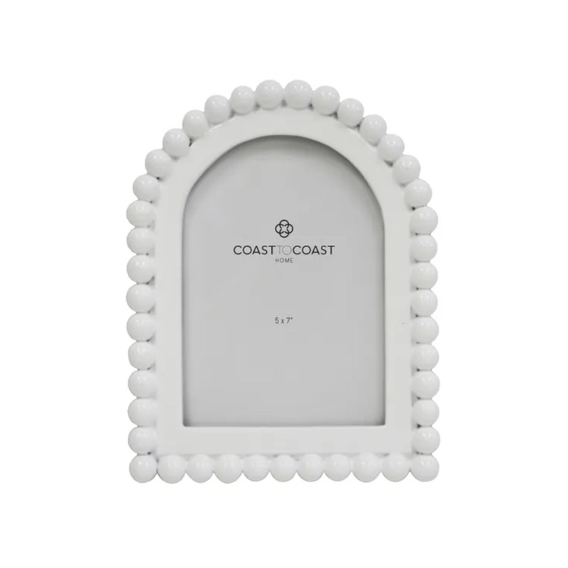 Blanco Bead Resin Frame White 18 x 23cm